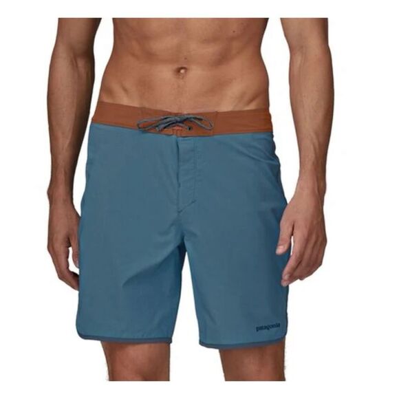 Patagonia Men's Hydropeak Boardshorts - 18" in Pigeon Blue Size 34 - Picture 1 of 6